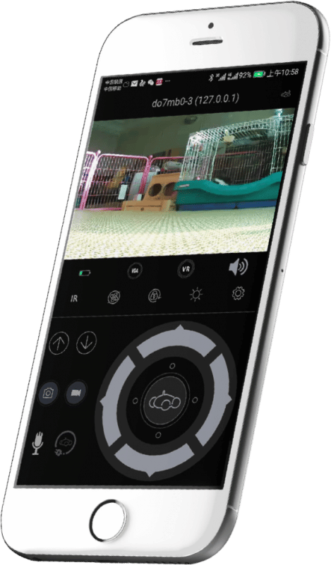 Image of the app for a CloudRover