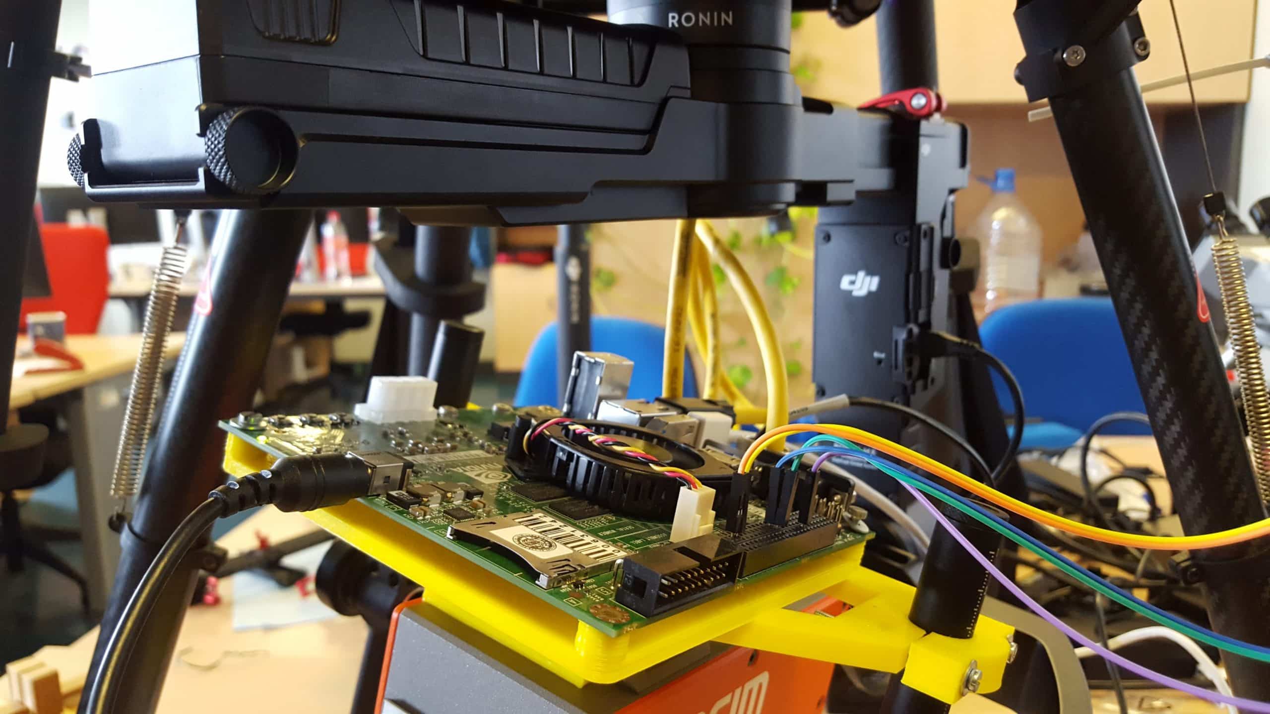 Hyperspectral technology and real-time IoT in drones