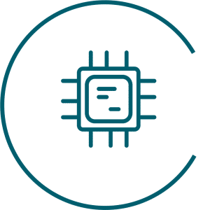 Icon that symbolize development and solutions