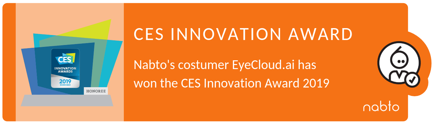 Nabto customer won CES Award