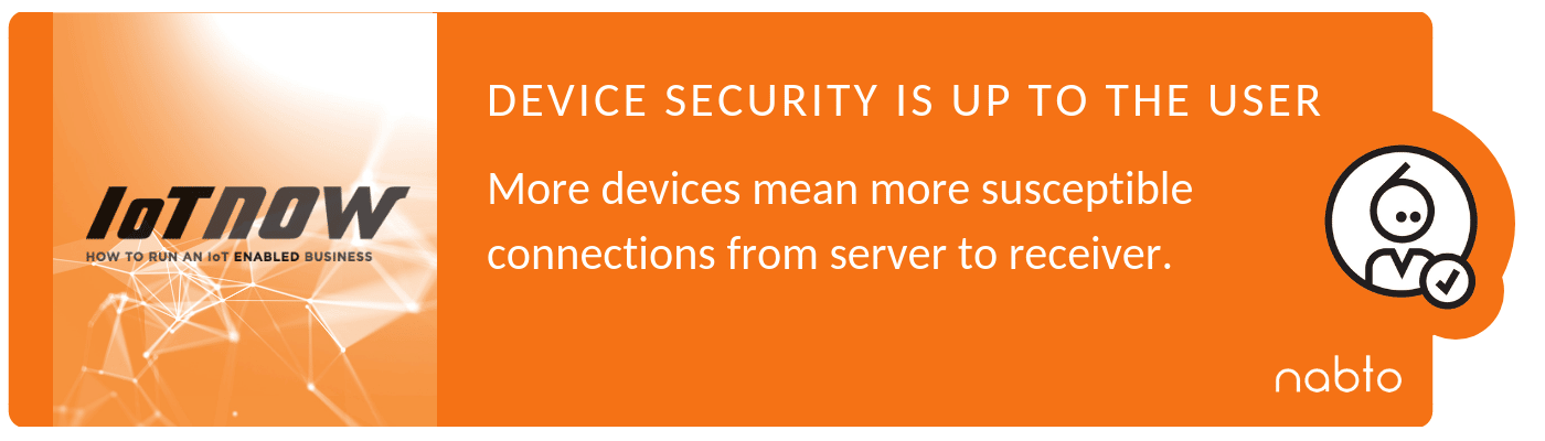 Why device security is up to the user