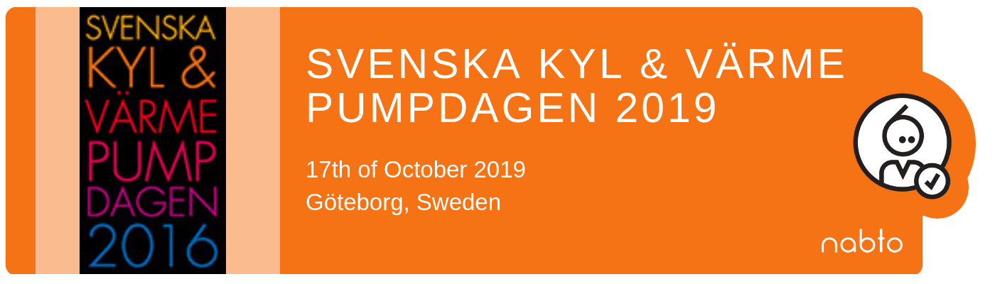 Svenska Kyl & Värmepumpdagen, 2019