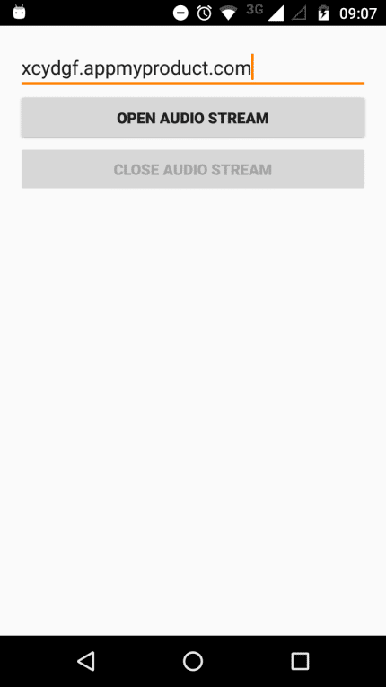android-audio-client