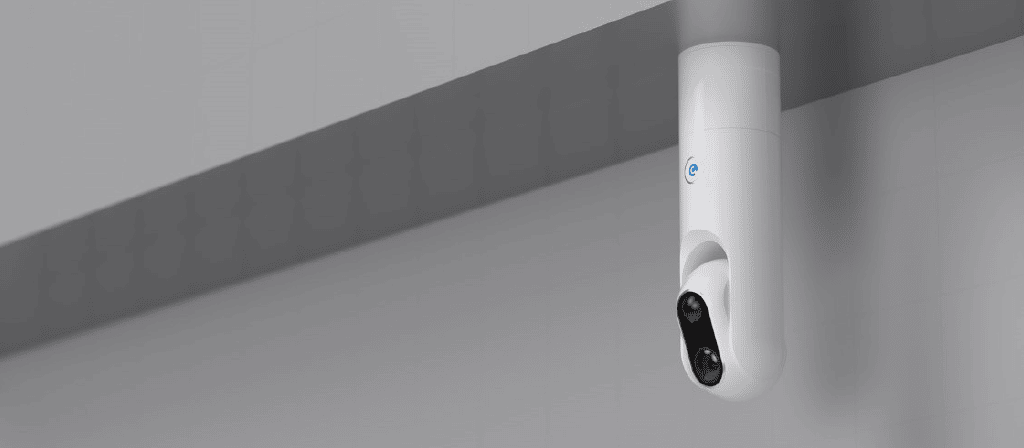 EyeCloud.ai camera on ceiling