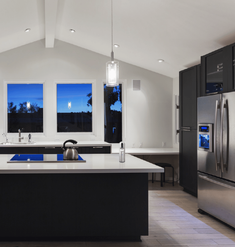 Environment image of a kitchen with the EyeCloud.ai camera