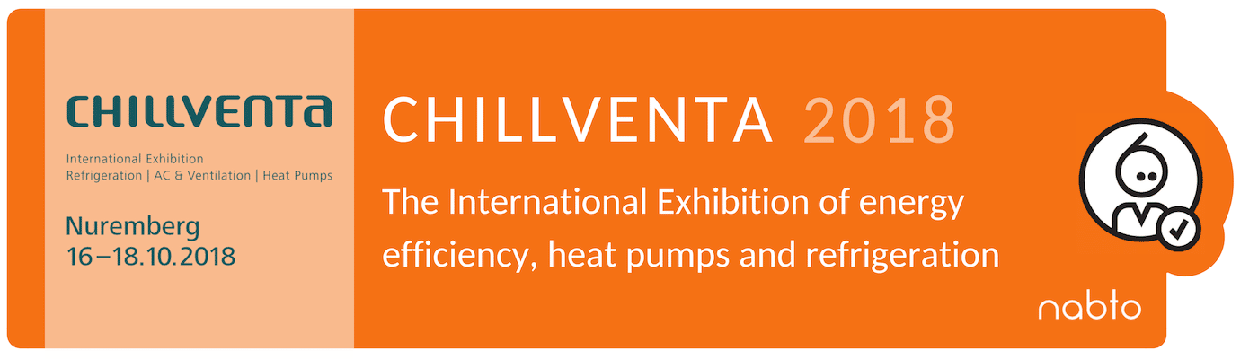 Information and logo of the exhibition Chillventa 2018