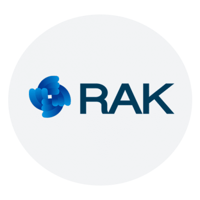 Logo of RAK, partner of Nabto