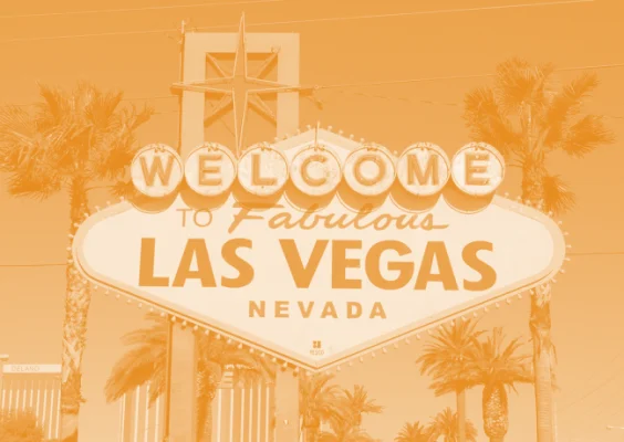 Welcome to Las Vegas sign greeting visitors to the CES 2025 event.